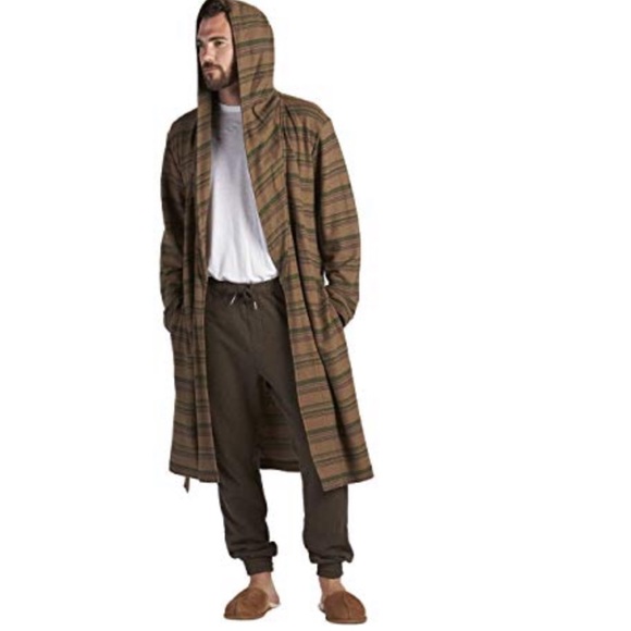 UGG Other Last One Men Ugg Hooded Stripped Robe Poshmark